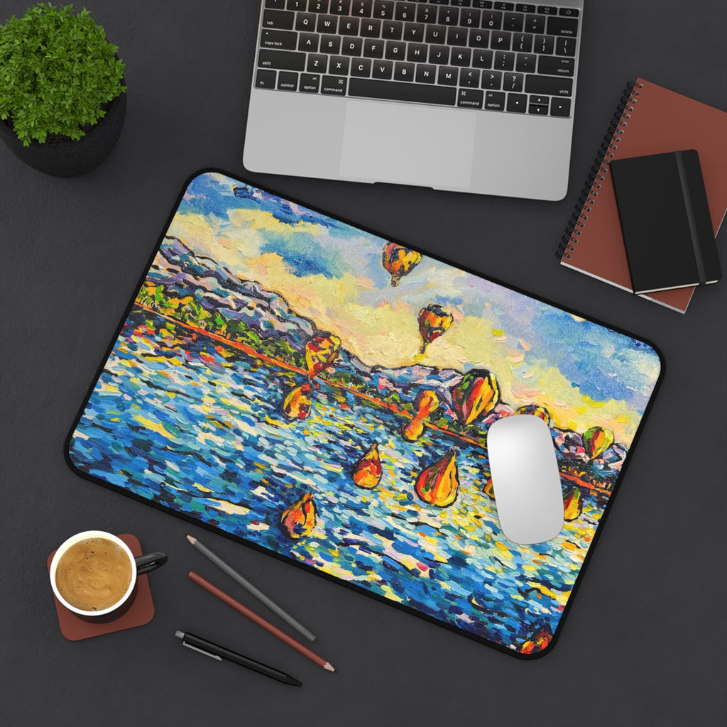 Balloon Festival — Impressionist Desk Mat