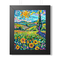 Whimsy Field Vertical Poster
