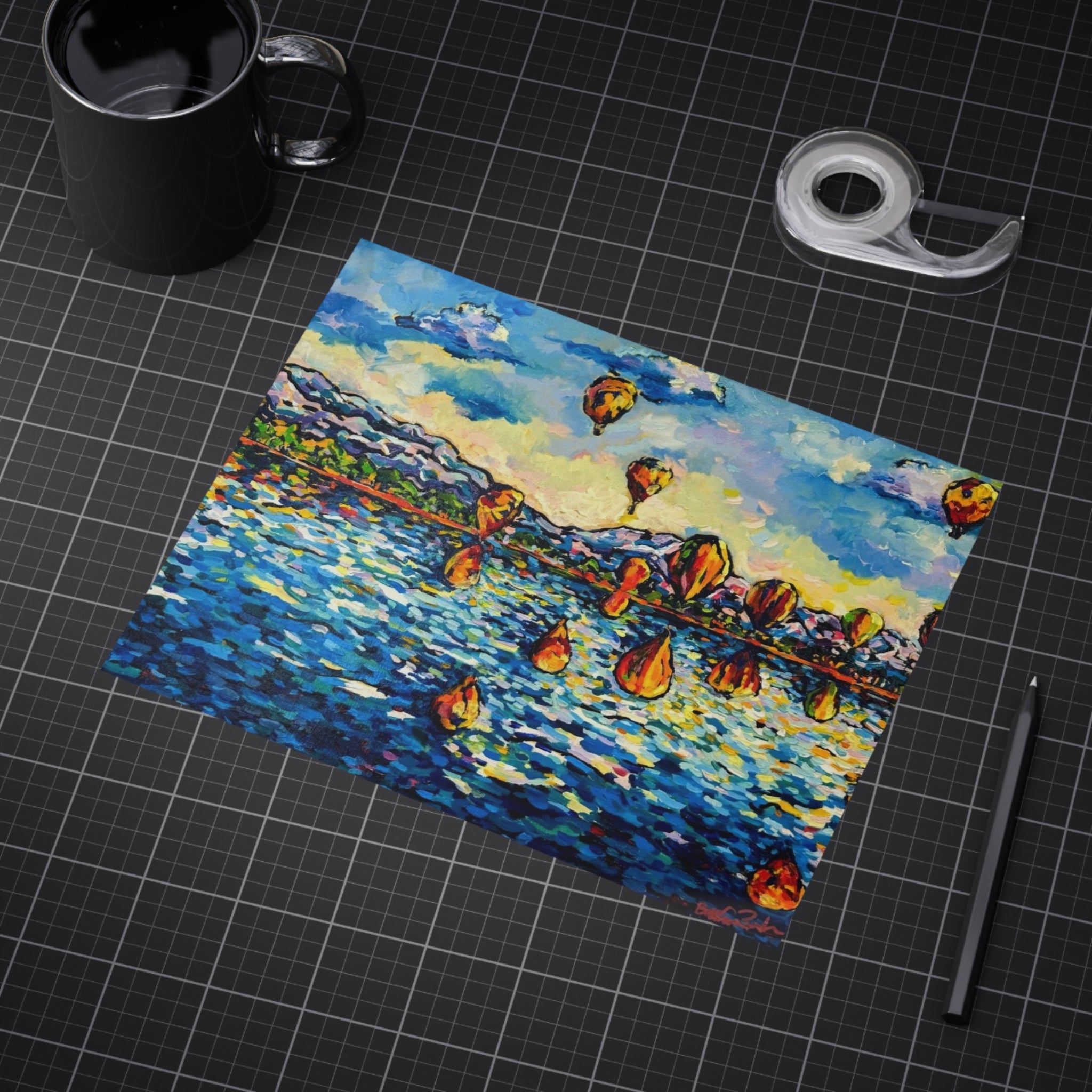 Balloon Festival — Unframed Art Print