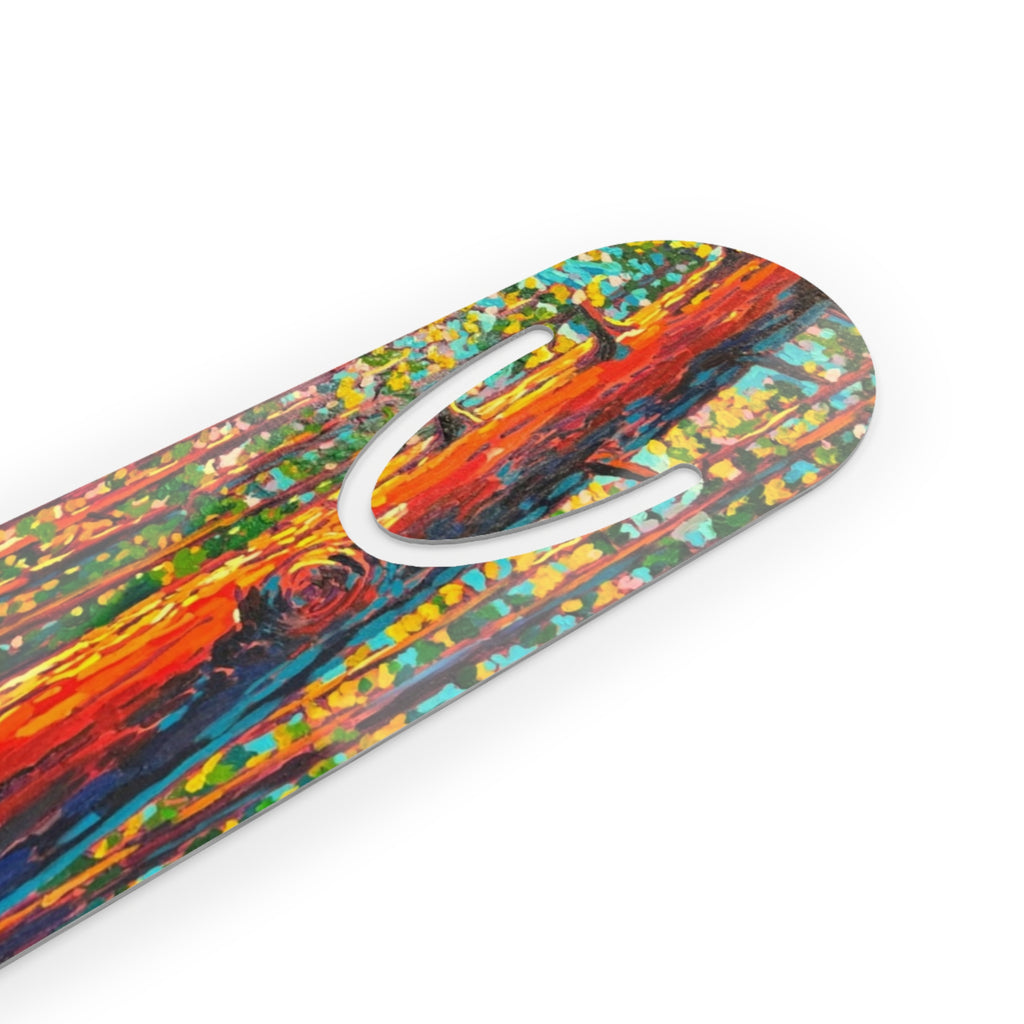The Light Through the Forest Art Bookmark