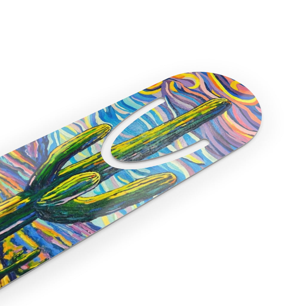 Saguaro Cacti Scene Art Bookmark 🌵