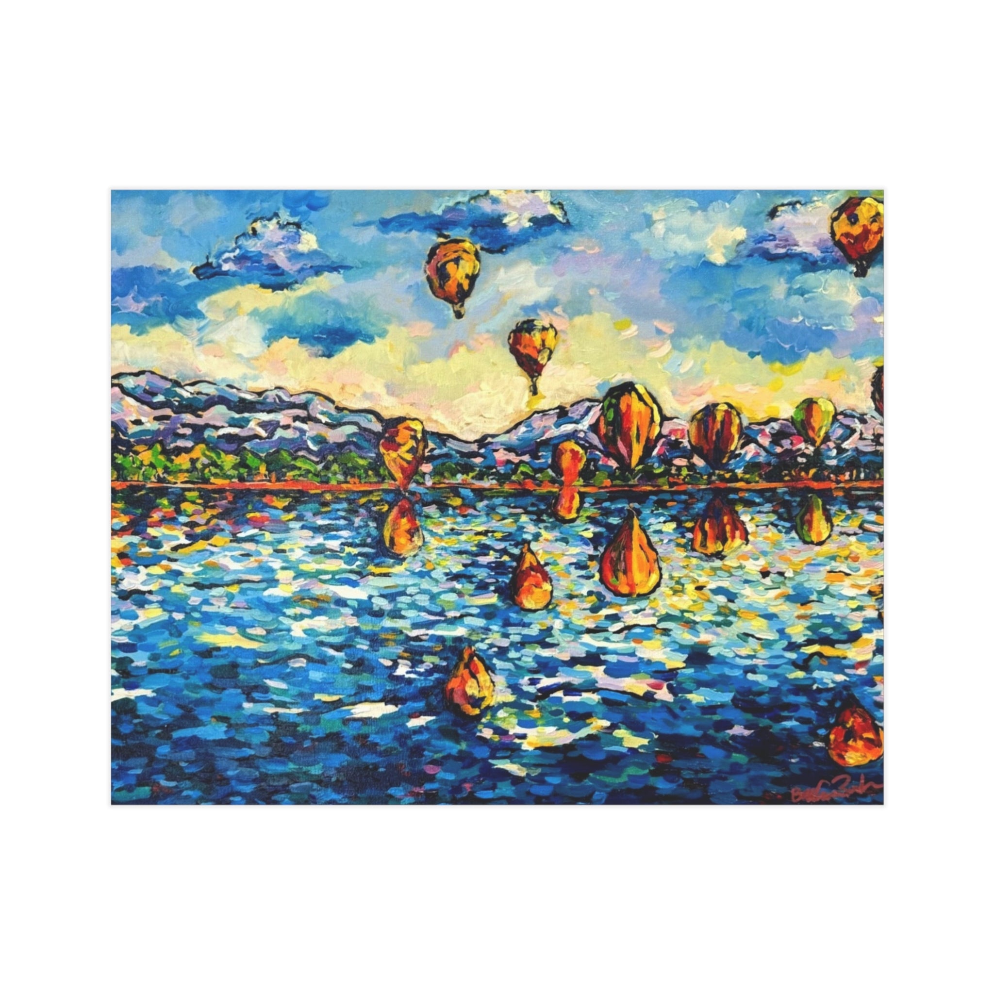 Balloon Festival — Unframed Art Print