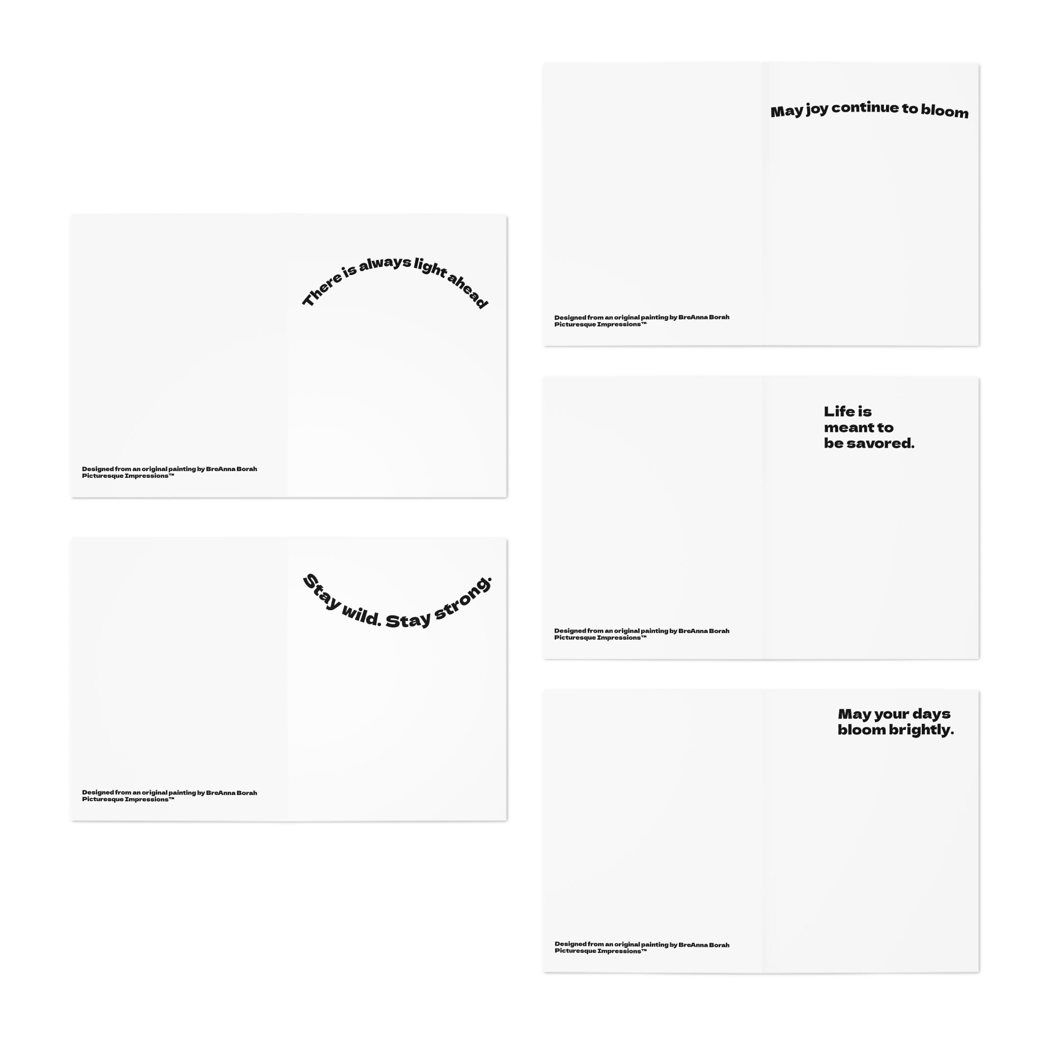 Impressionist Collection Series Two — 5 Pack Greeting Cards