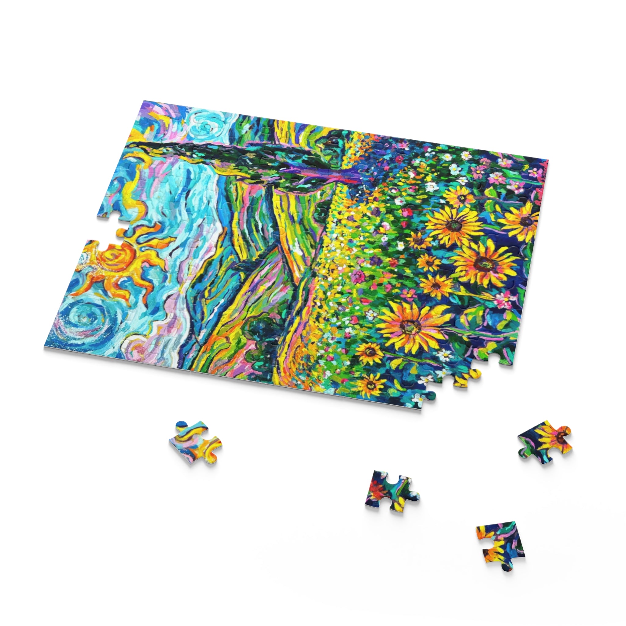 MINI Whimsy Field Puzzle — (120 Pieces)