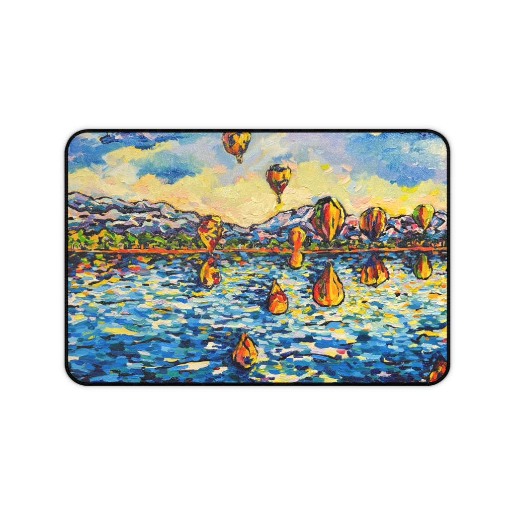 Balloon Festival — Impressionist Desk Mat