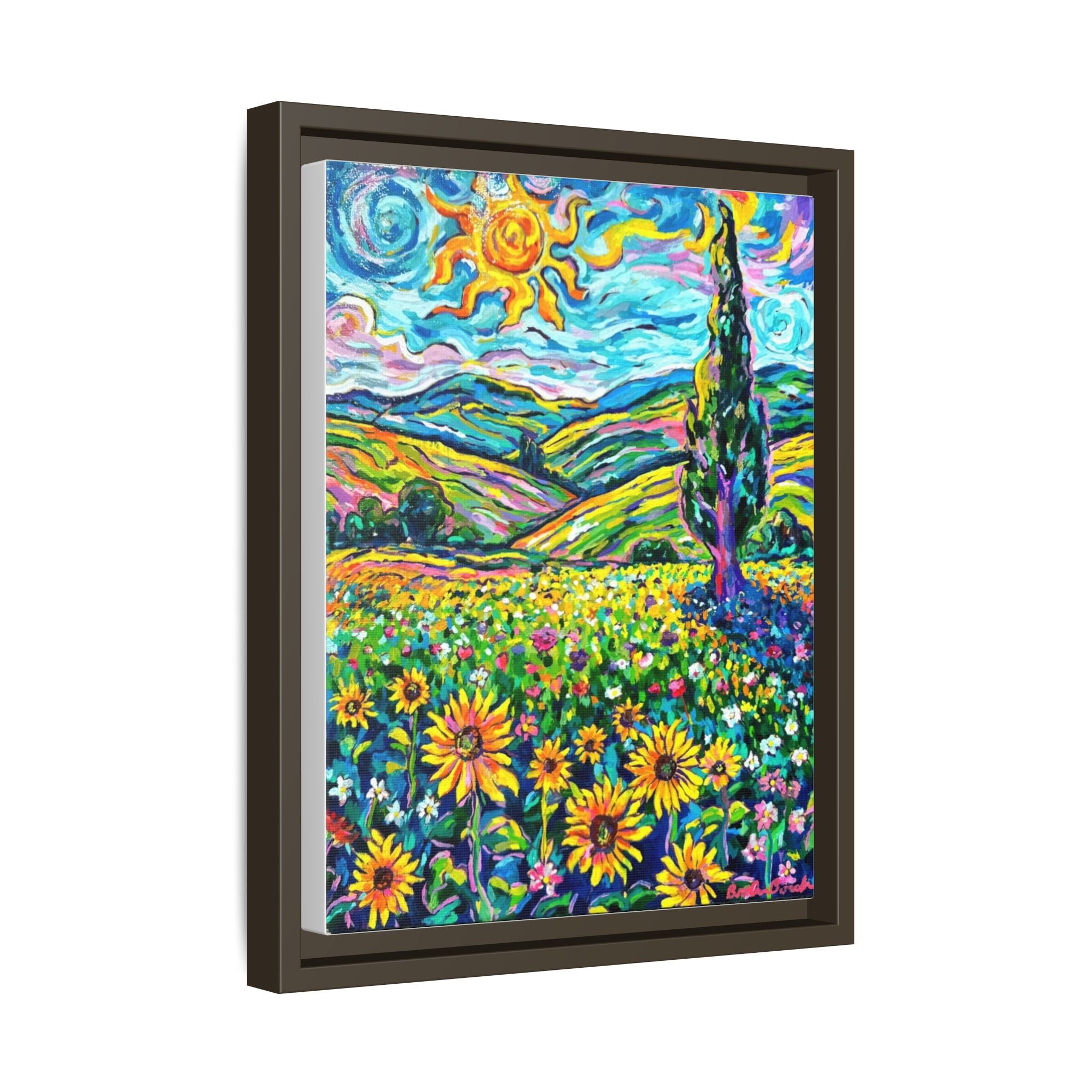 Whimsy Field Painting— Landscape Wall Art