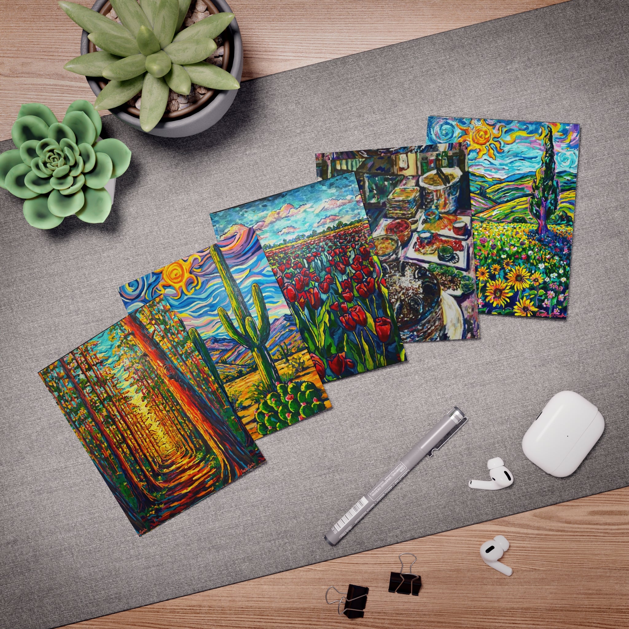 Impressionist Collection Series Two — 5 Pack Greeting Cards