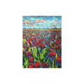 Endless Tulips — Colorful Floral Unframed Print