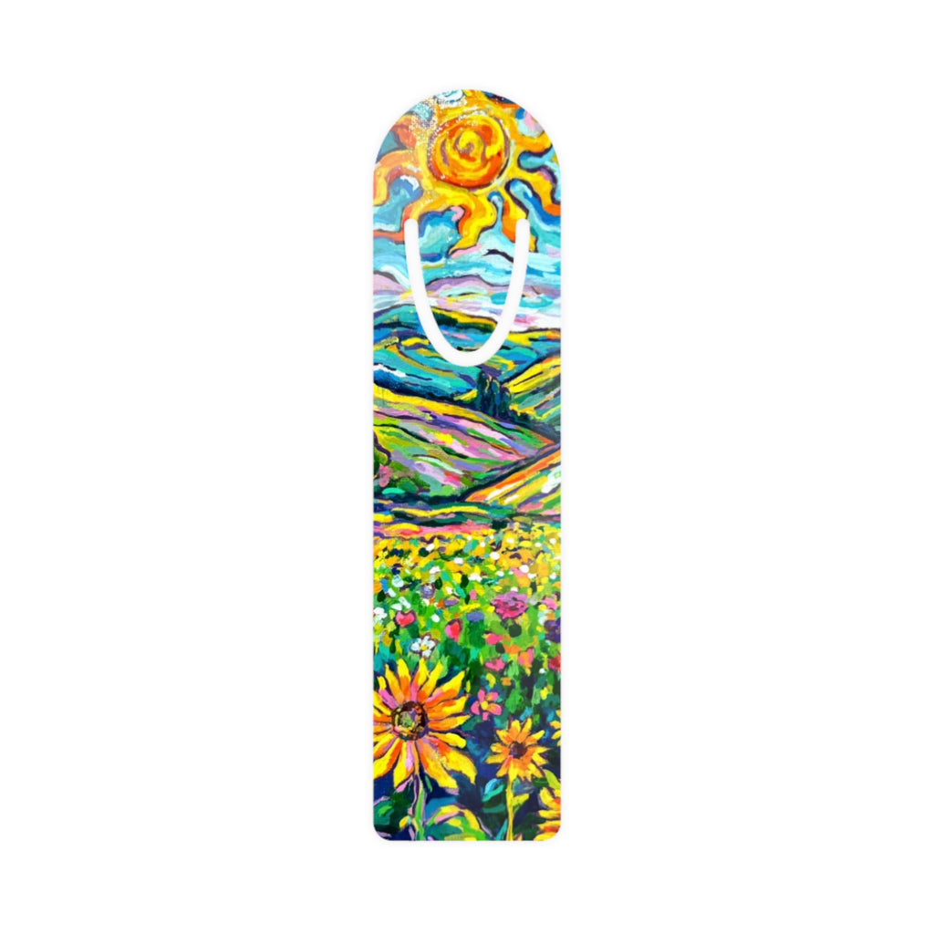 Whimsy Field Art Bookmark 🌻