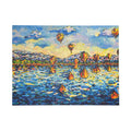 Balloon Festival Jigsaw Puzzle — Scenic Lake Reflection (500‑Piece)