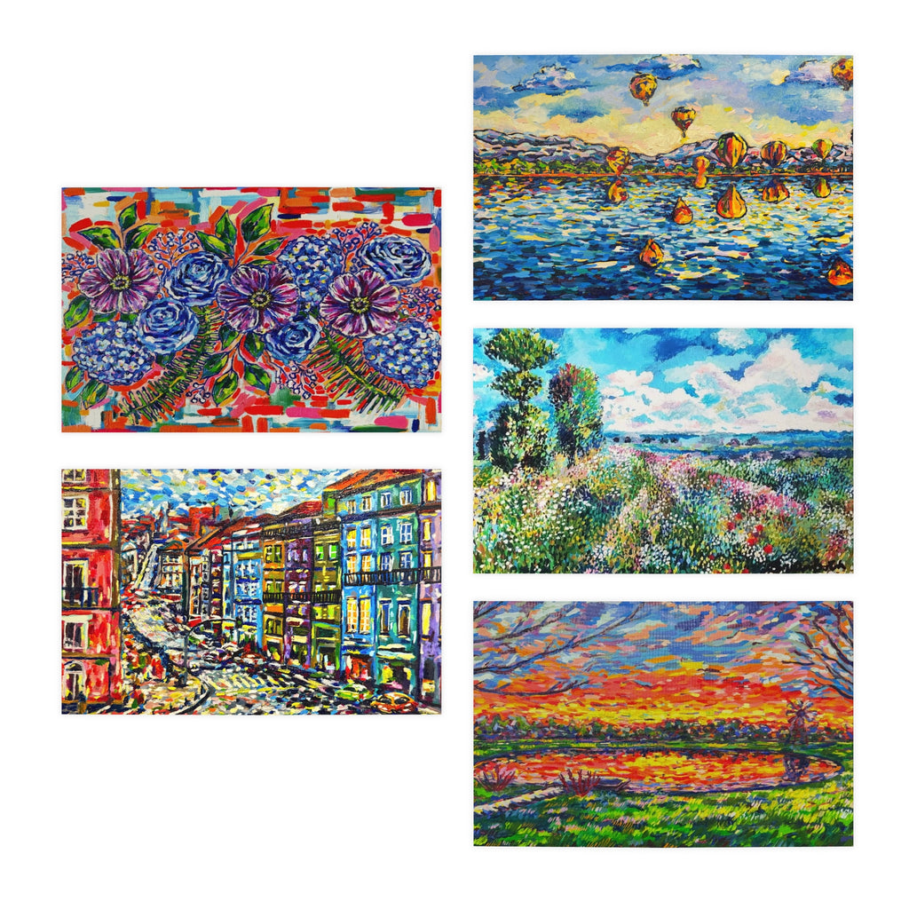 Impressionist Collection – 5 Pack Greeting Cards