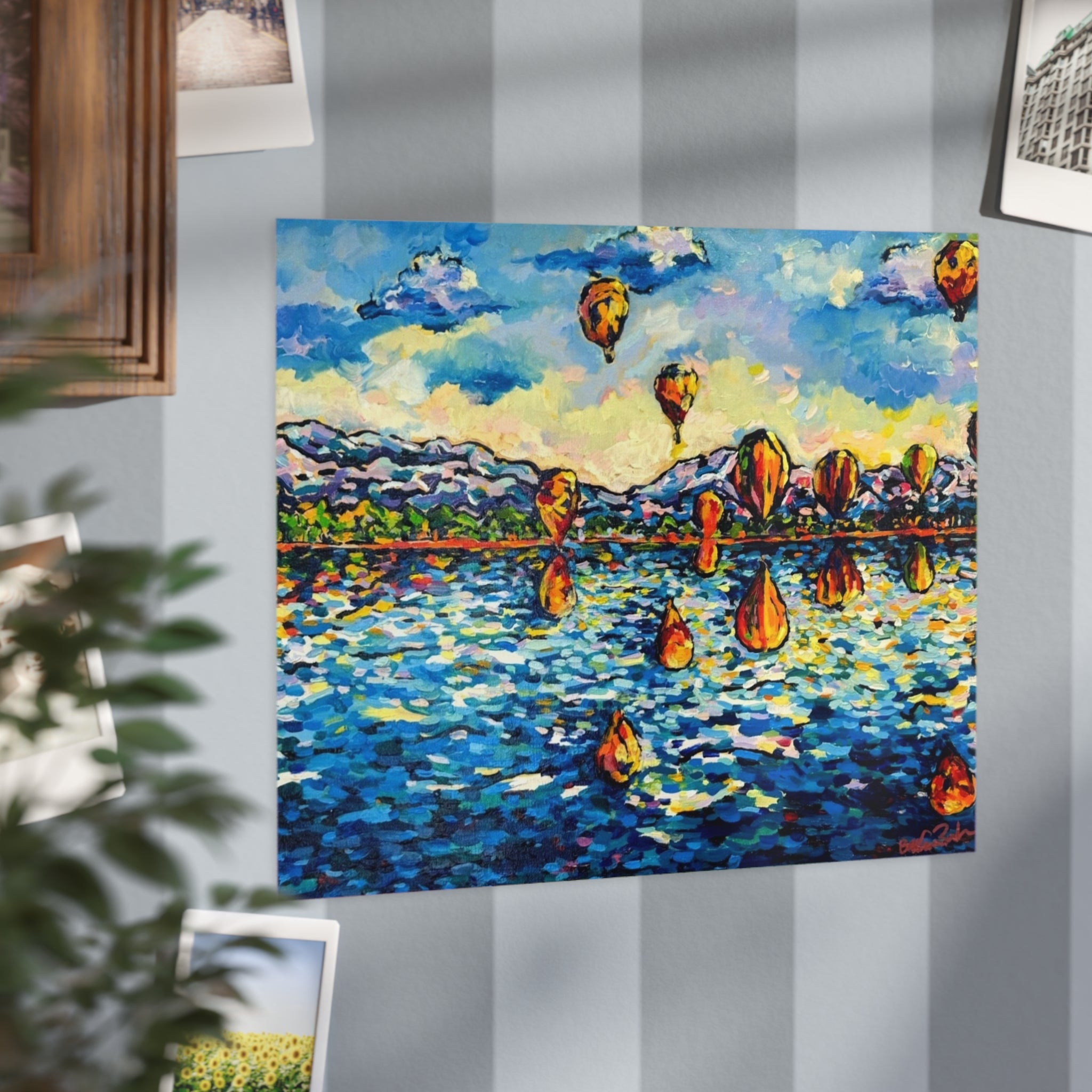 Balloon Festival — Unframed Art Print