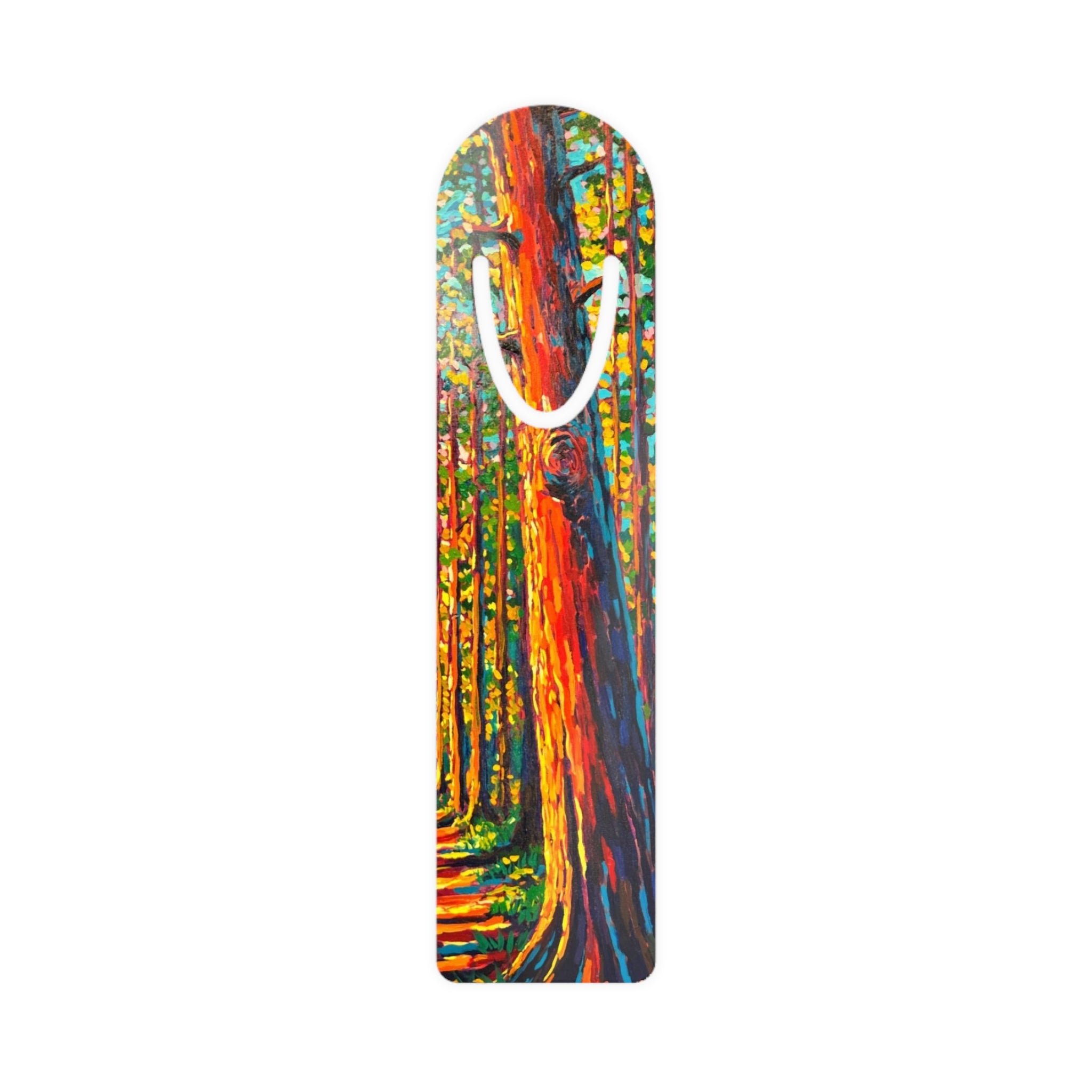 The Light Through the Forest Art Bookmark