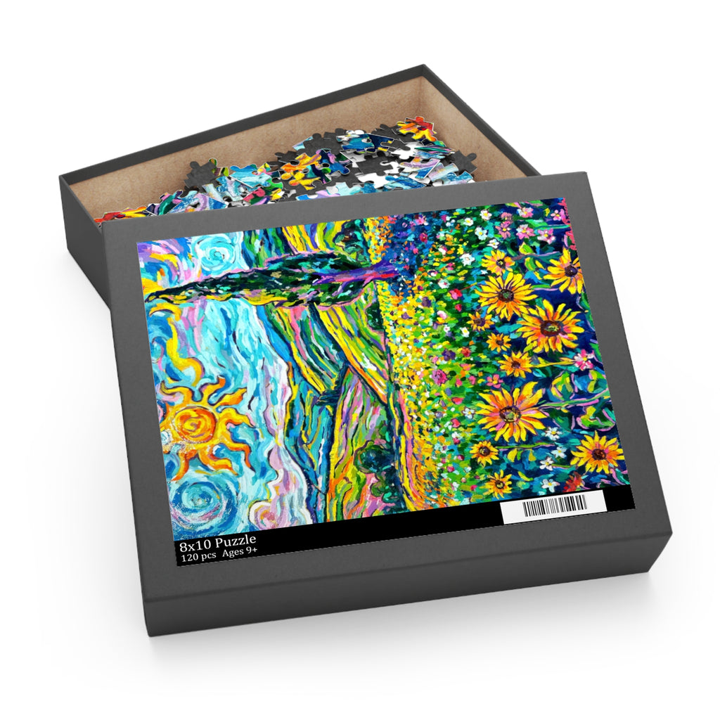 MINI Whimsy Field Puzzle — (120 Pieces)