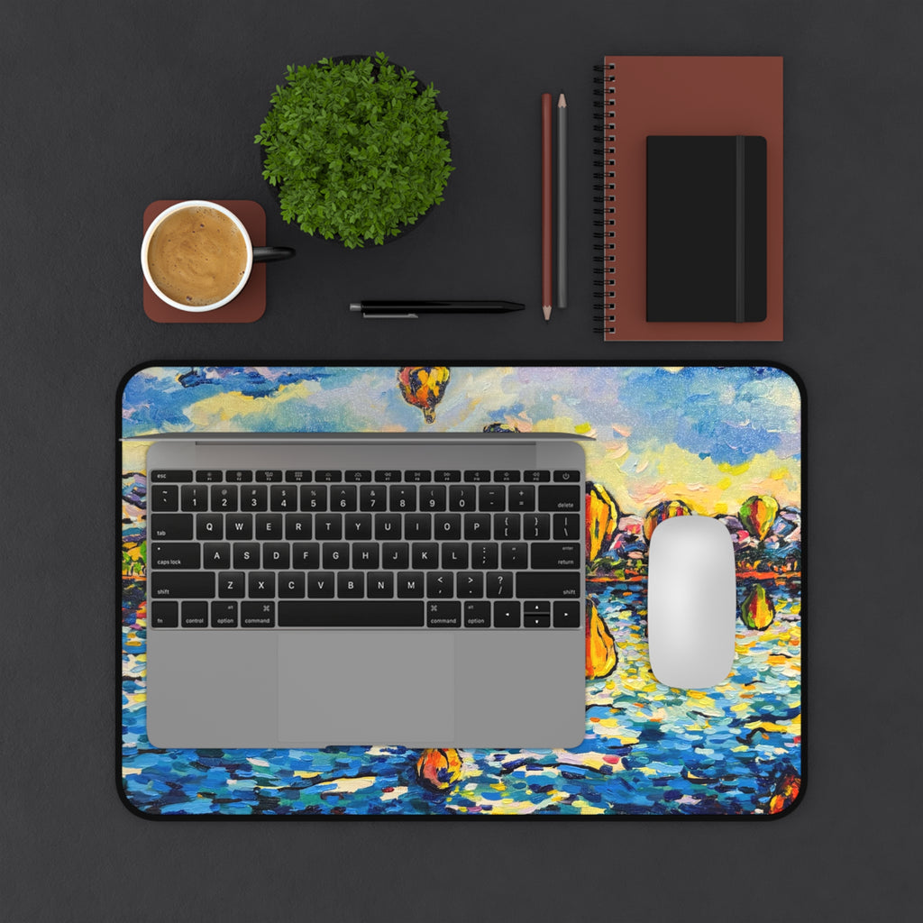 Balloon Festival — Impressionist Desk Mat
