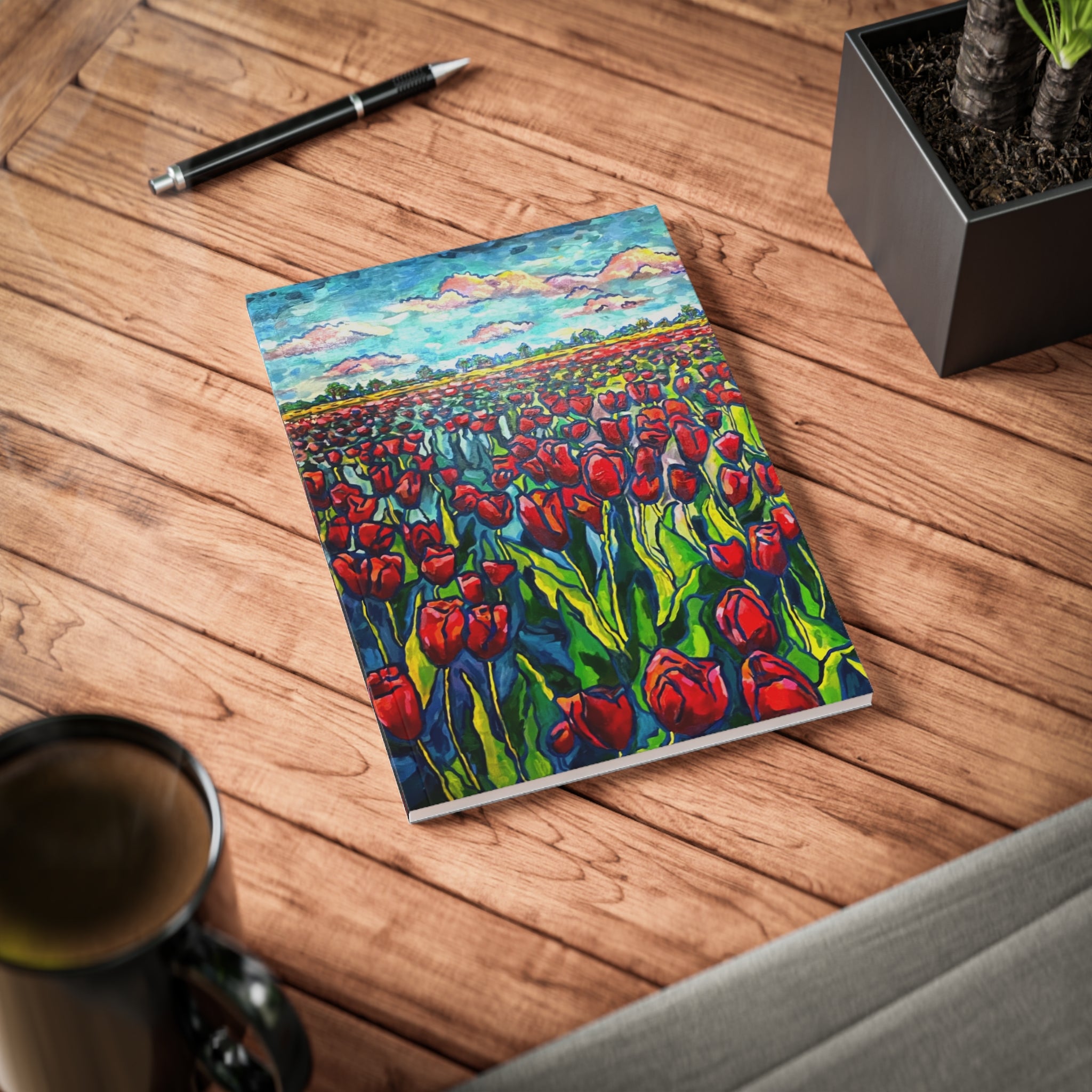 Endless Tulips Notebook