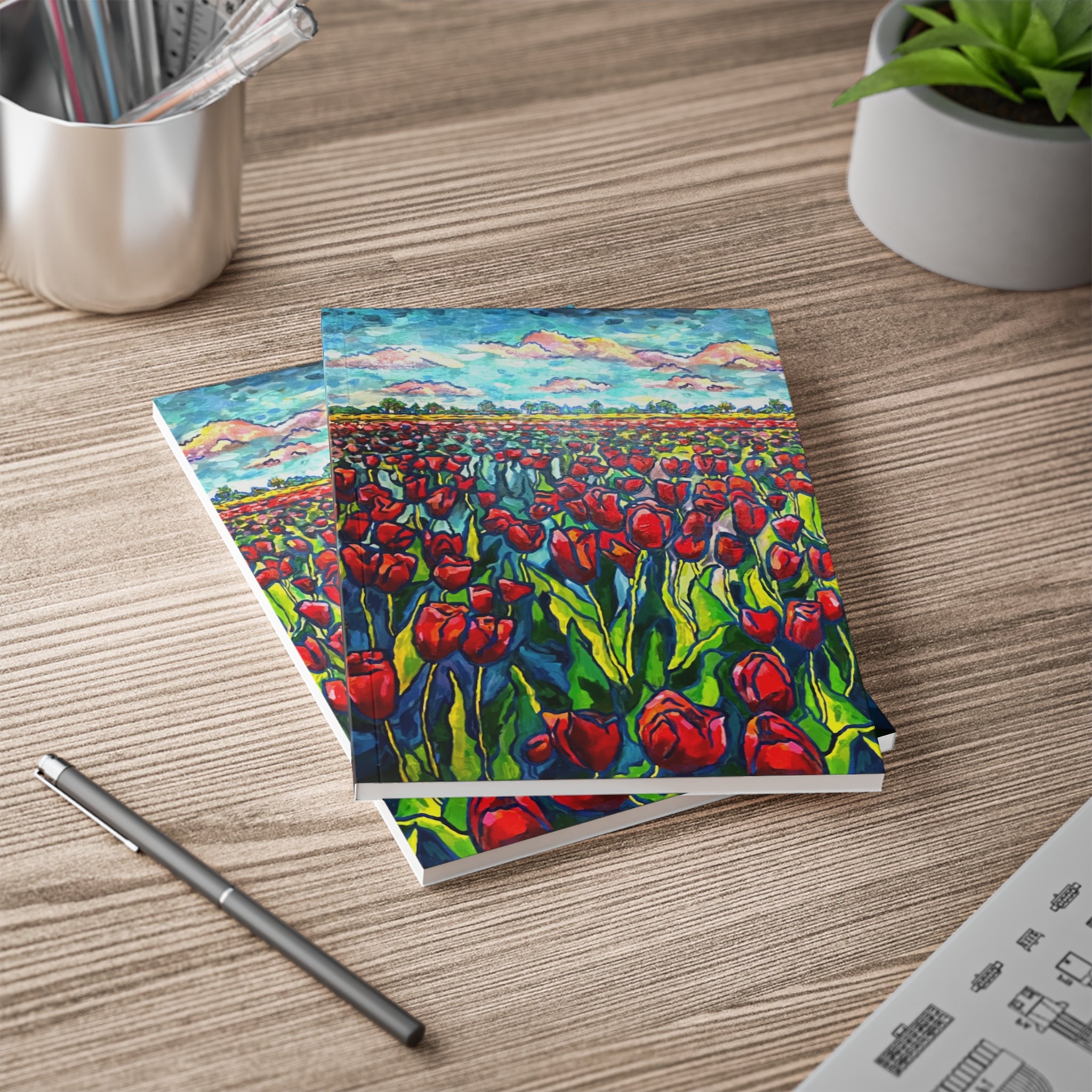 Endless Tulips Notebook
