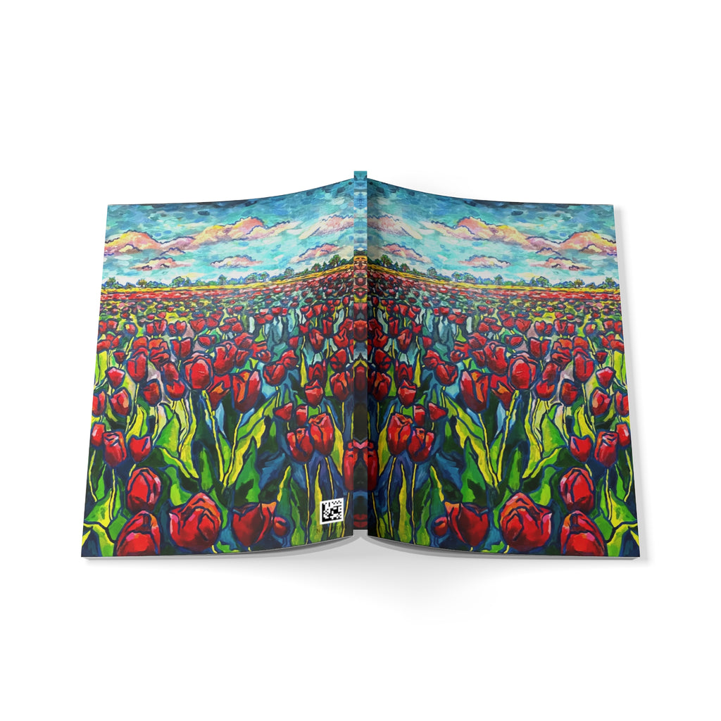 Endless Tulips Notebook
