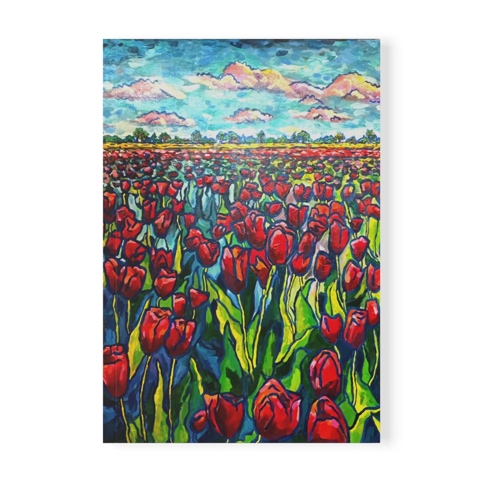 Endless Tulips Notebook