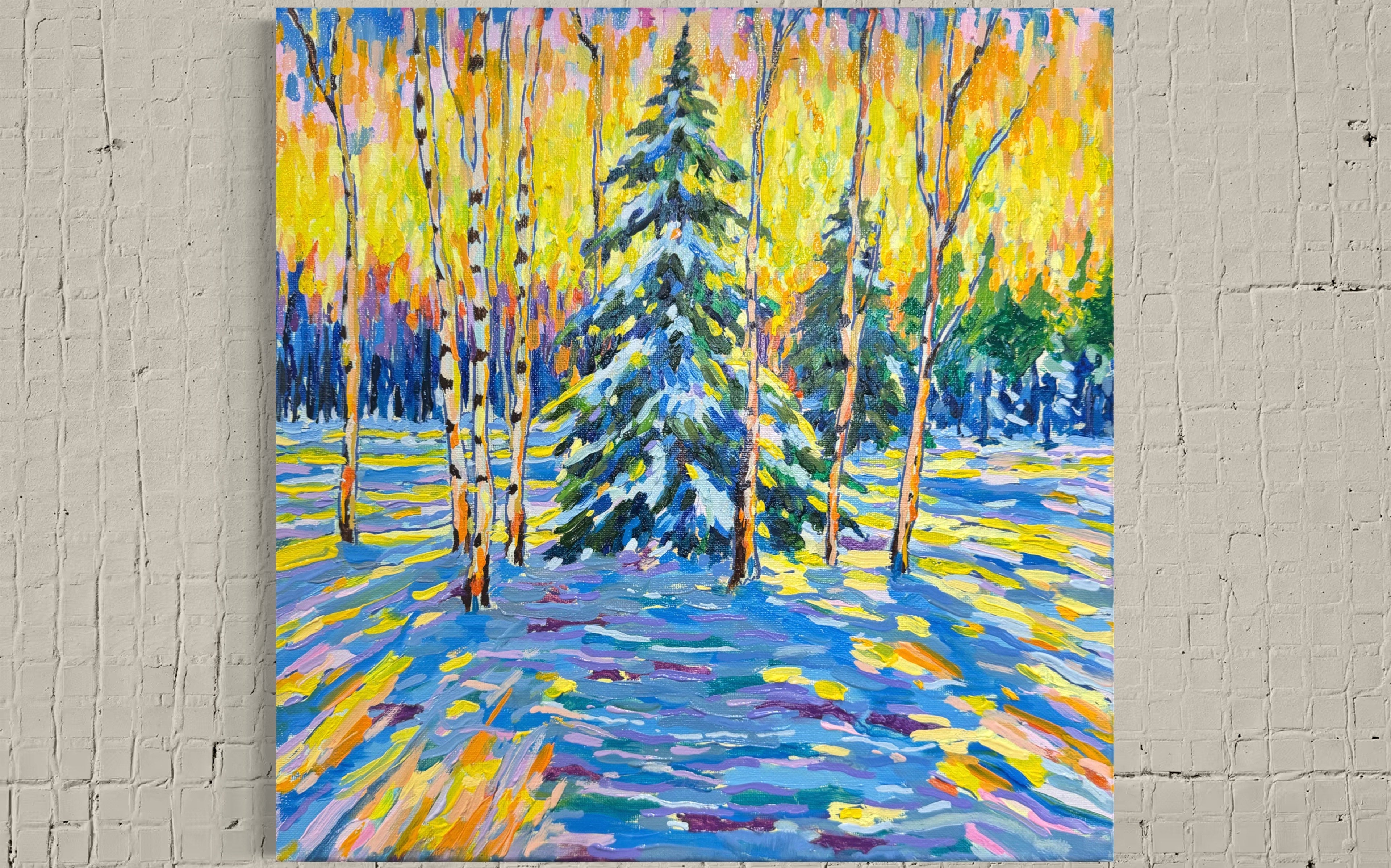 Winter's Light - Original Oil Painting