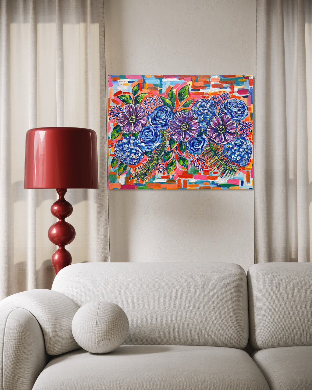 Love Blooms - Original Oil Painting
