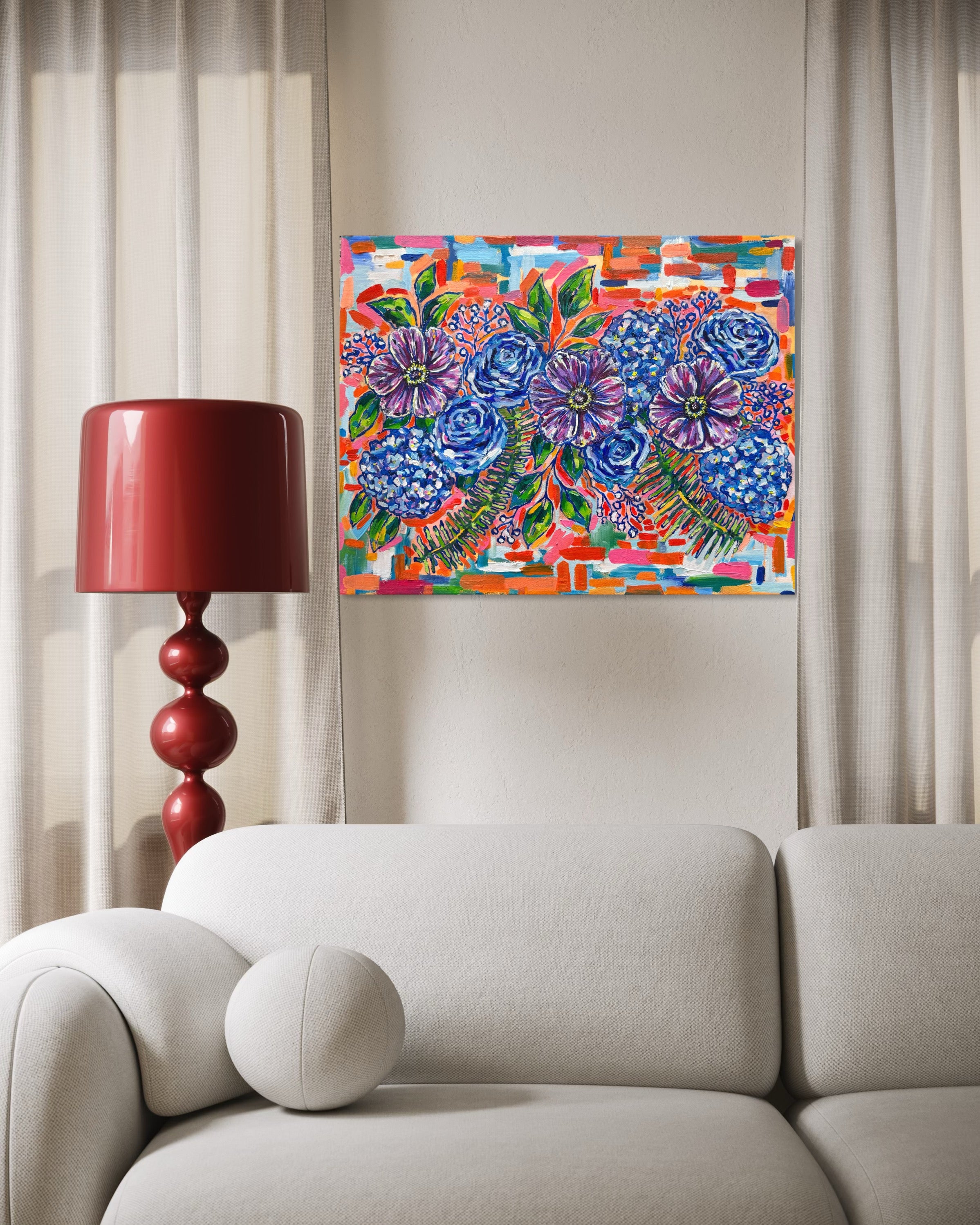 Love Blooms - Original Oil Painting