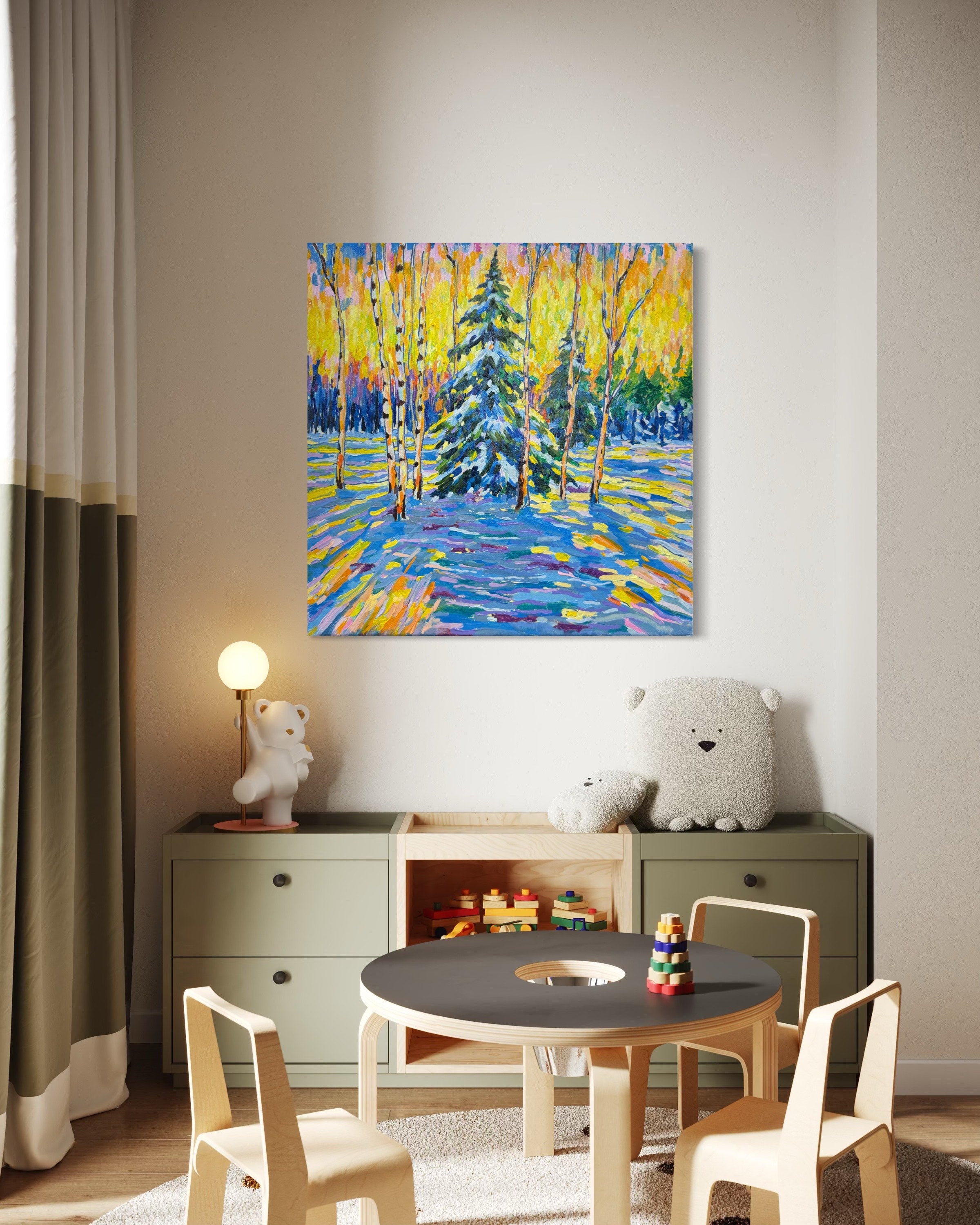 Winter's Light - Original Oil Painting