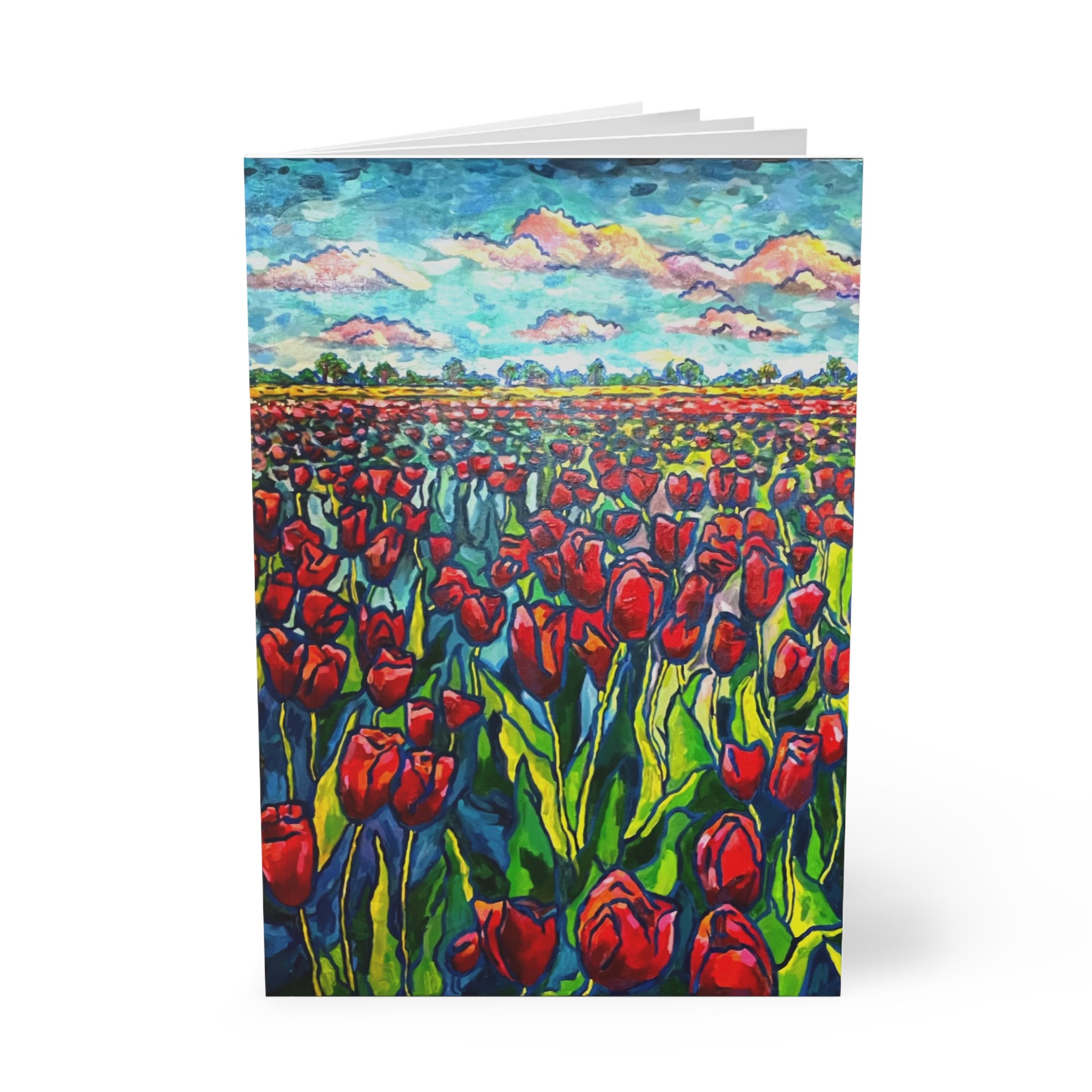 Endless Tulips Notebook