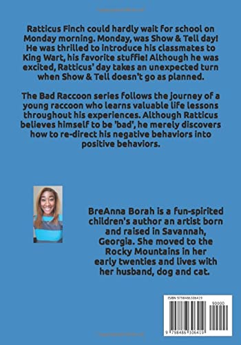 Bad Raccoon: Show and Tell - Signed Author Copy