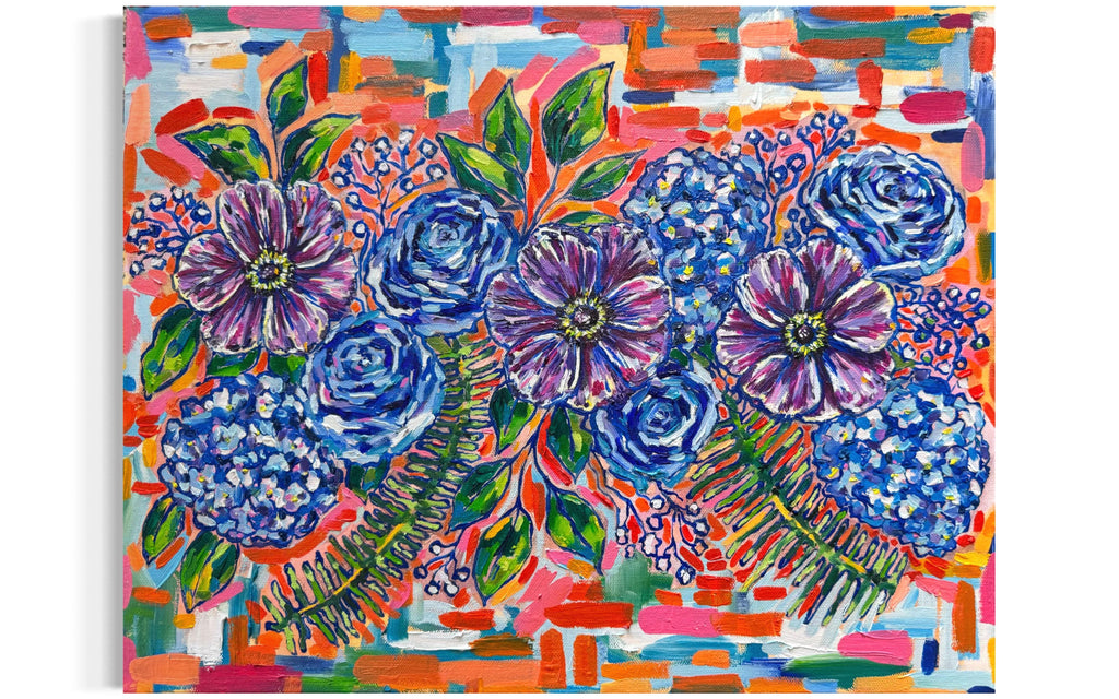 Love Blooms - Original Oil Painting